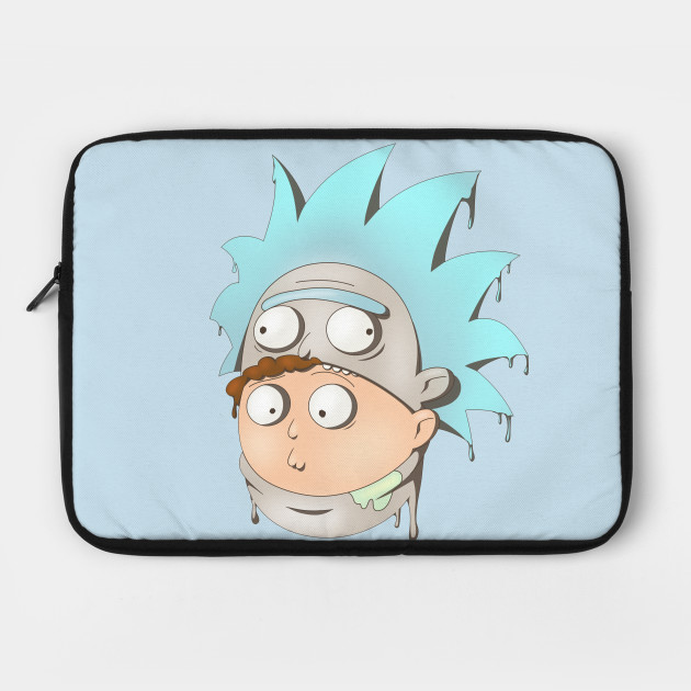 rick and morty laptop case