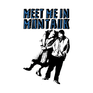 Meet Me In Montauk (Blue) T-Shirt