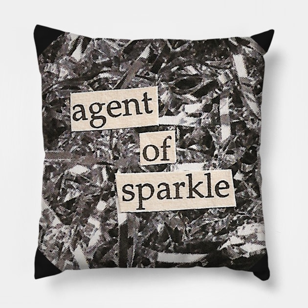 Agent of Sparkle Pillow by UndrDesertMoons
