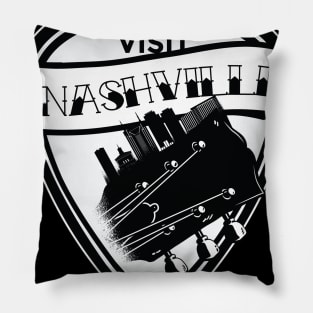 Visit Nashville Pillow