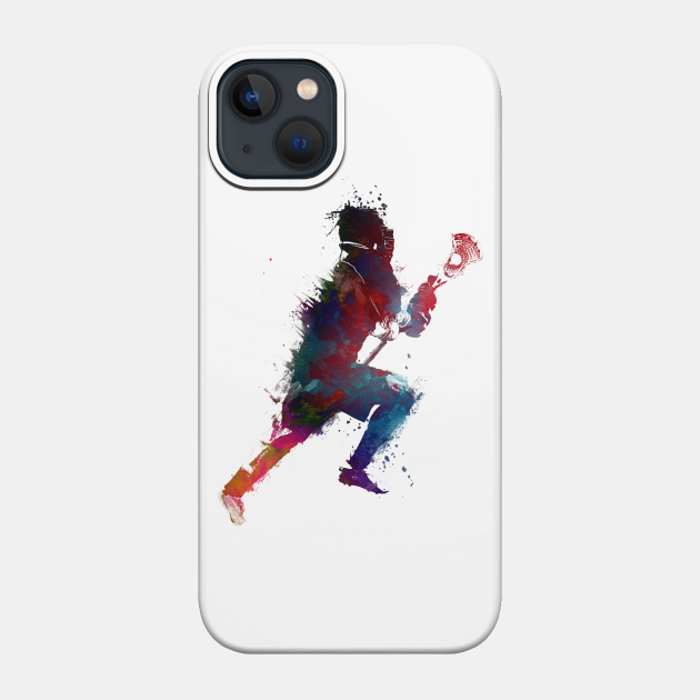 lacrosse sport art #lacrosse #sport - Lacrosse - Phone Case