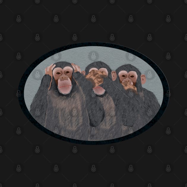 Hear No Evil, See No Evil, Speak No Evil by ahadden