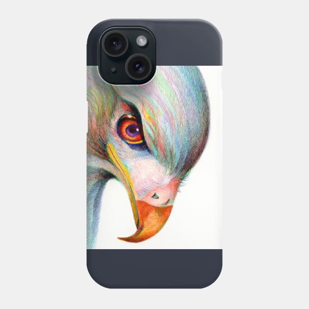 raptor's eye Phone Case by segismundoart