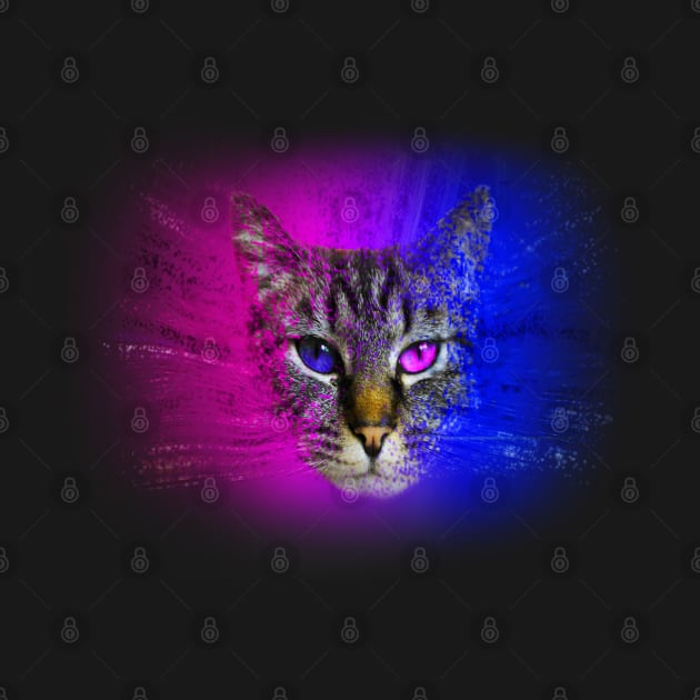 Cat neon by TaBuR