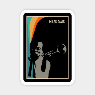 Beauty Of Miles Davis Magnet