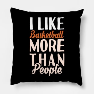 I like Baseball More Than Peiople Pillow