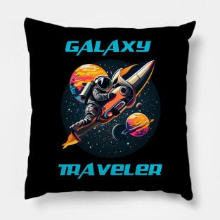 Galaxy Traveler Pillow