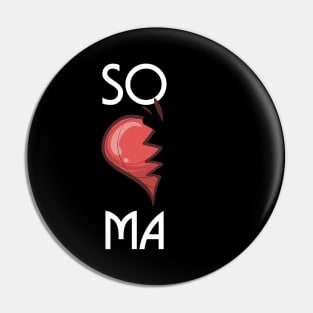 SO-MA Cute Soulmates Valentine's Day 2020 Partners Pin