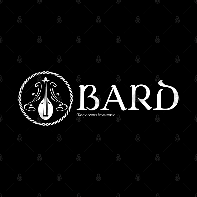 Bard Character Class TRPG Tabletop RPG Gaming Addict by dungeonarmory