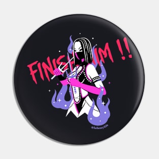 Finish Him! Pin