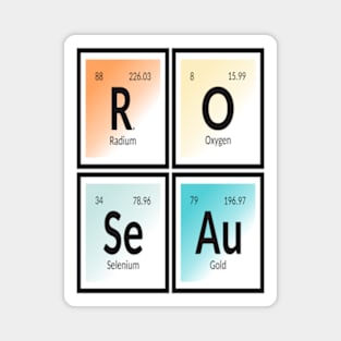 Roseau Periodic Table Magnet