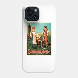 SUNLIGHT SEIFE Switzerland Laundry Washing Detergent Soap Vintage Art Phone Case