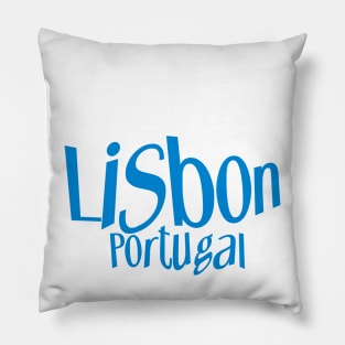 Lisbon Portugal Pillow