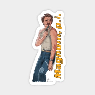 Magnum PI: Selleck Is Coming Magnet