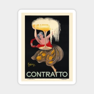 Contratto France Vintage Poster 1922 Magnet