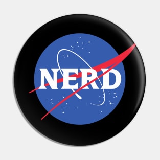 Nerds In Space Pin