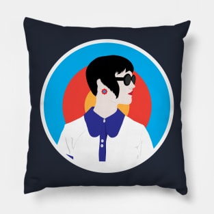 Totally Modernist Female Pillow