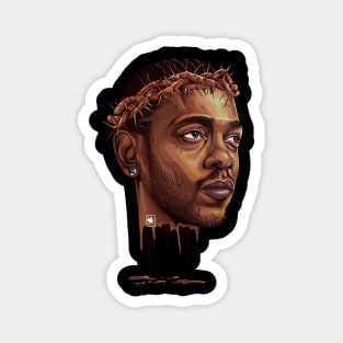 KENDRICK LAMAR art Design T-Shirt Hoodie Stickers Magnet