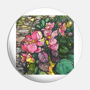 Bright and cheery pink begonias Pin