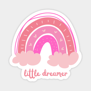 Little Dreamer In Pink Magnet