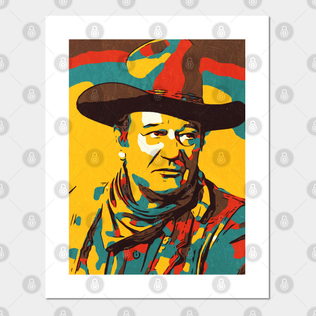 John Wayne John Wayne Posters And Art Prints Teepublic Uk