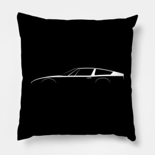 Maserati Indy Silhouette Pillow