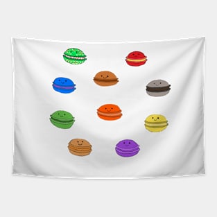 Assorted Macarons Pack Tapestry