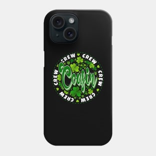 Cousin Crew Family St Patrick's Day Green White Phone Case