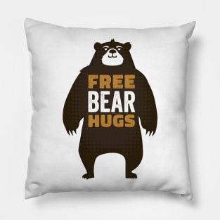 Free Bear Hugs Pillow