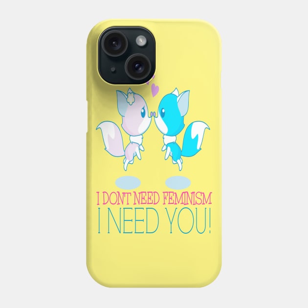 Outfox Feminism Phone Case by TheDaintyTaurus