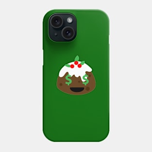 money eyes christmas pudding Phone Case