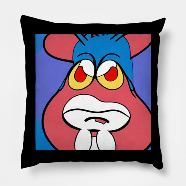 DreamNstimpy Pillow by Dreamcore