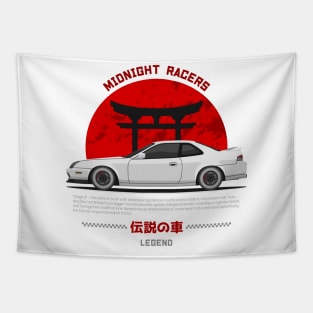 Tuner White Prelude MK5 JDM Tapestry