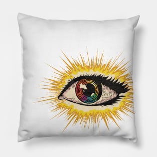 Arabella's Eye (illuminati) Pillow