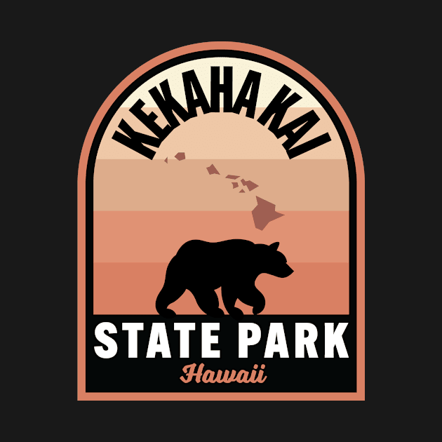 Kekaha Kai State Park HI Bear by HalpinDesign