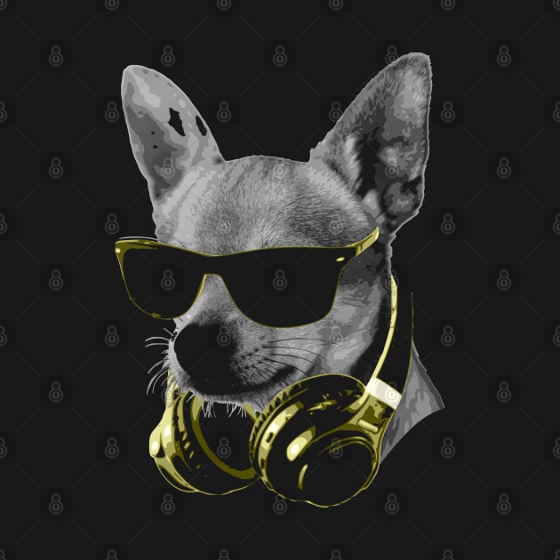 Dj Chihuahua Bling by Nerd_art