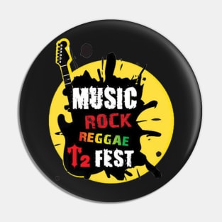 Music Reggae Pin