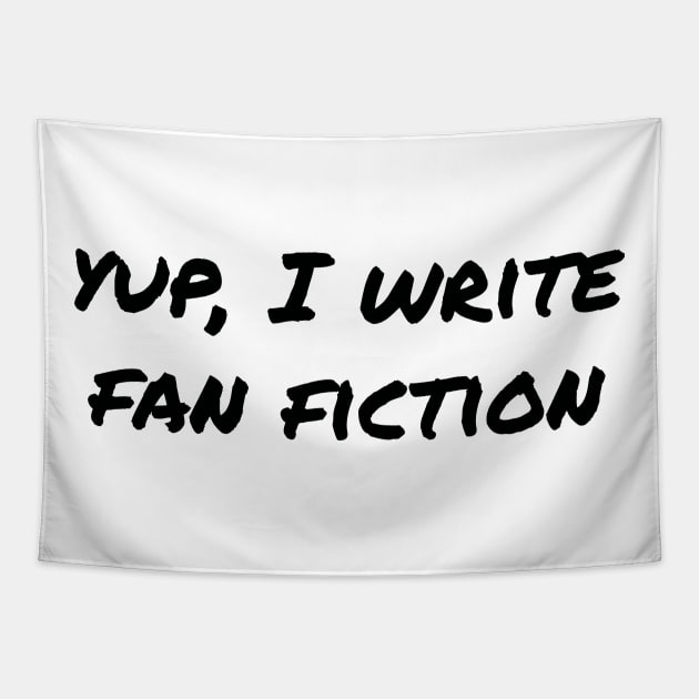 Yup, I write fan fiction (black text) Tapestry by EpicEndeavours