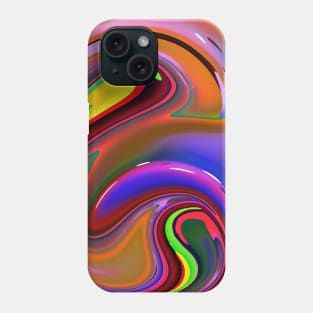 Fluid  Colours 2-Available As Art Prints-Mugs,Cases,Duvets,T Shirts,Stickers,etc Phone Case