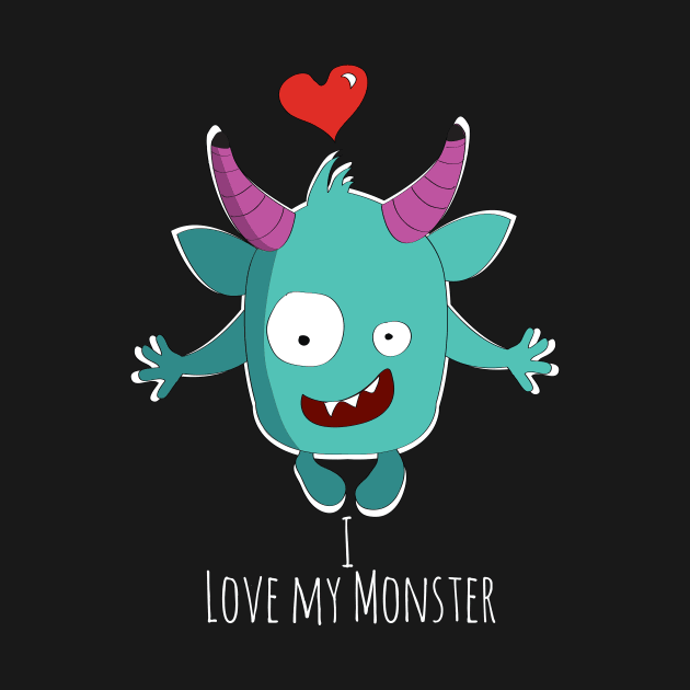 I Love my Monster by emma17