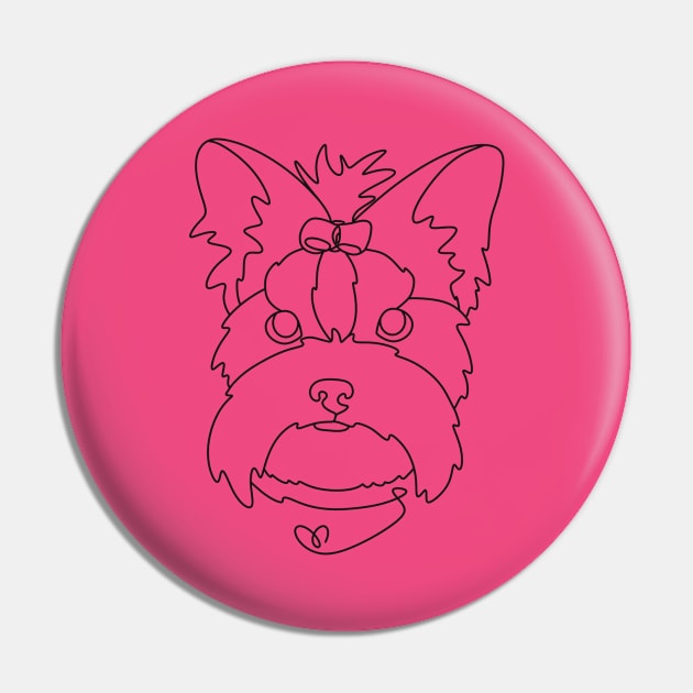 Best dog Pin by Xatutik-Art