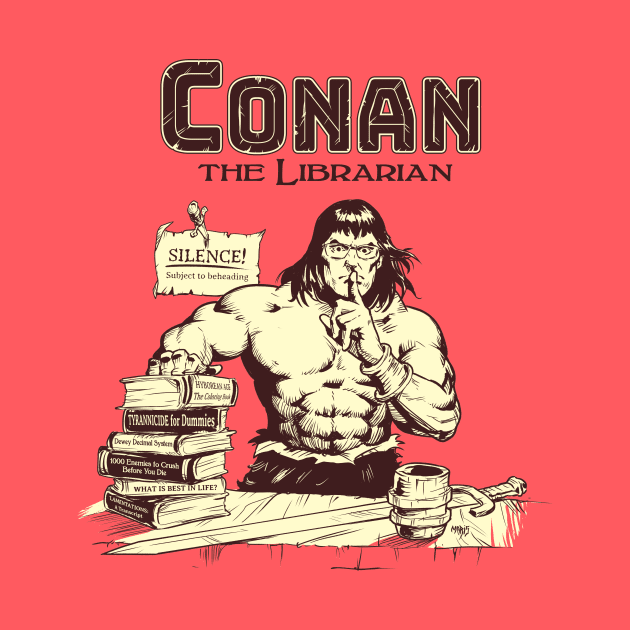 Conan the Librarian by Victor Maristane