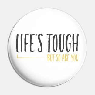 Womens Empowerment and Girls Motivational Saying Pin