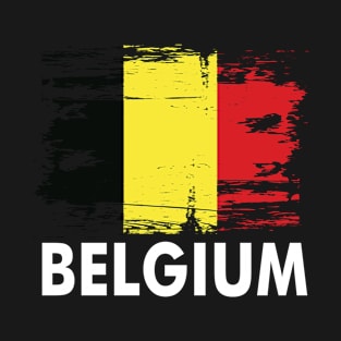 Belgium Flag UEFA EURO 2021 T-Shirt