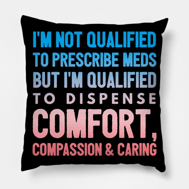 Nurse Gift Pillow by coloringiship