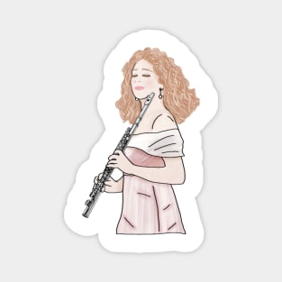 Clarinet Player Magnet