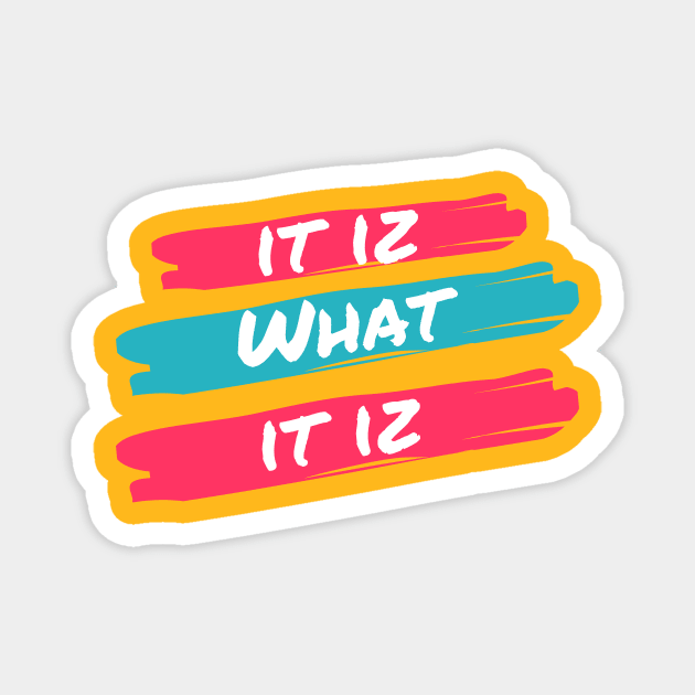 It is what it is Magnet by By Staks