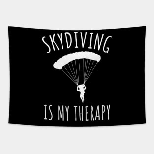 Skydiving is my therapy Tapestry