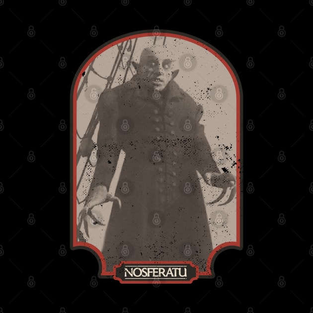 Nosferatu Vintage Vampire Horror (1922) by darklordpug