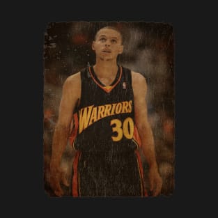 Young Stephen Curry Vintage T-Shirt